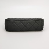Prada Chain Zip Shoulder Bag Quilted Tessuto Small — thumbnail 6