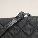 Prada Chain Zip Shoulder Bag Quilted Tessuto Small — thumbnail 14