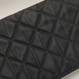 Prada Chain Zip Shoulder Bag Quilted Tessuto Small — thumbnail 16