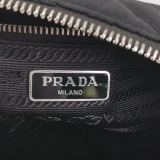 Prada Chain Zip Shoulder Bag Quilted Tessuto Small — thumbnail 8