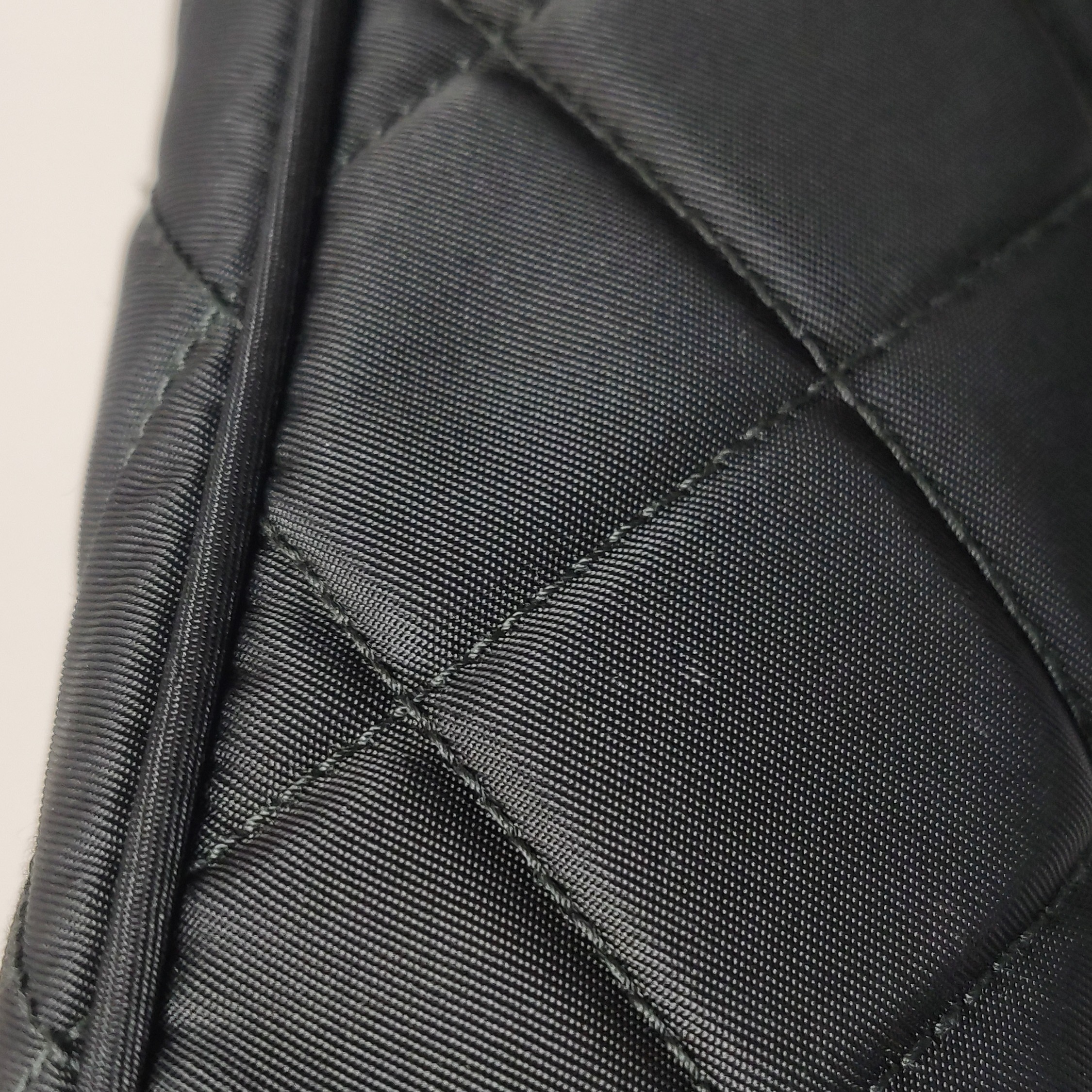 Prada Chain Zip Shoulder Bag Quilted Tessuto Small — photo 10 of 20