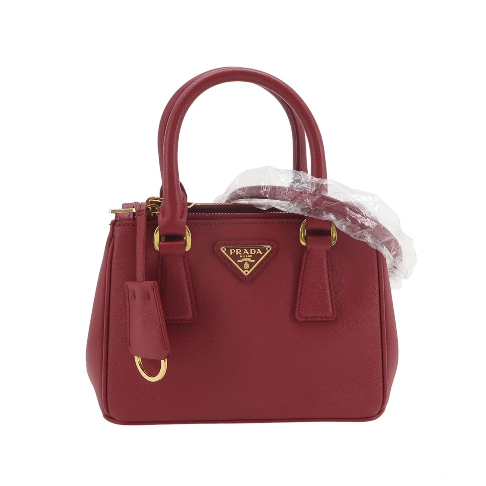 Prada Galleria Double Zip Tote Saffiano Leather Mini — photo 1 of 16