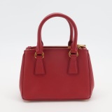 Prada Galleria Double Zip Tote Saffiano Leather Mini — thumbnail 3