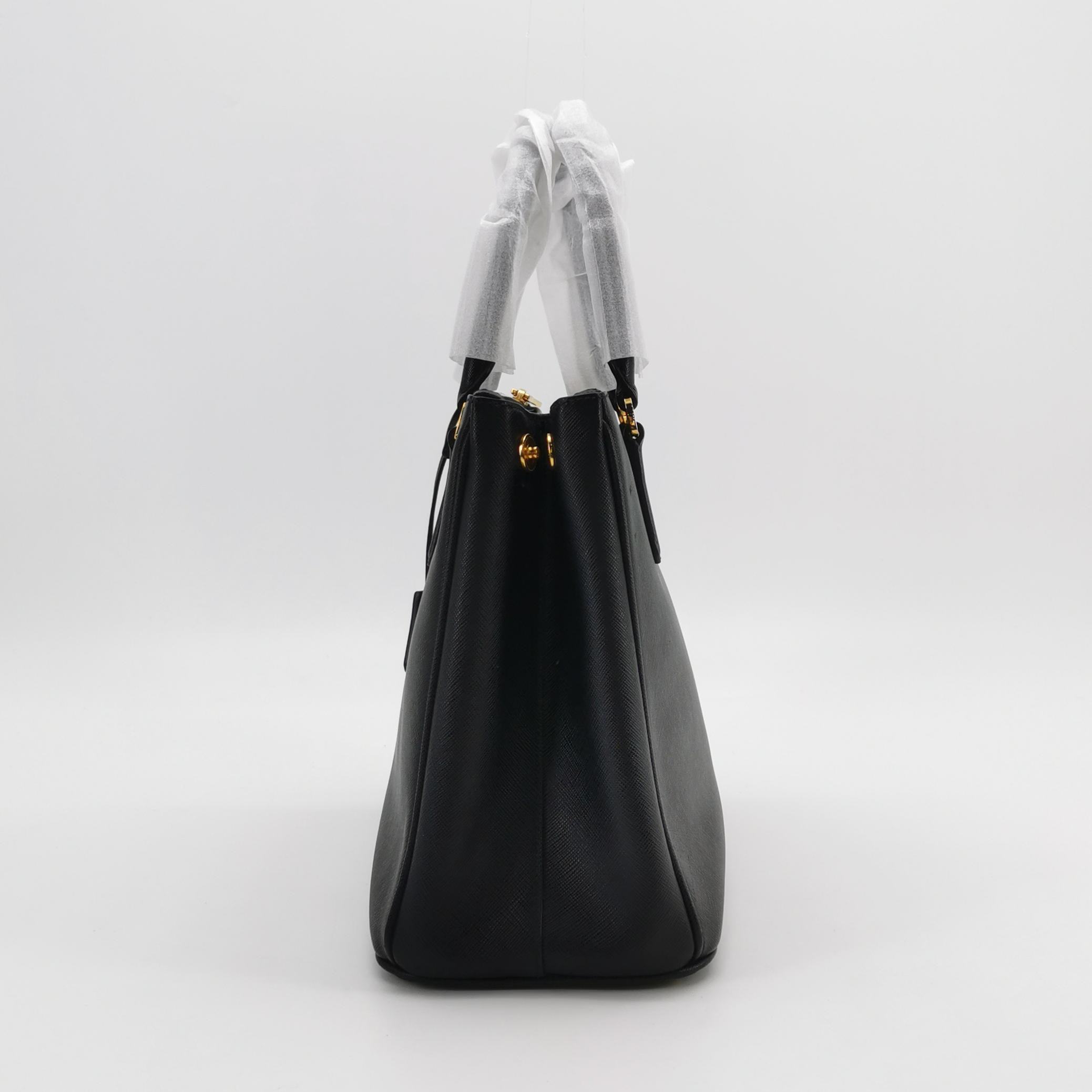 Prada Galleria Double Zip Tote Saffiano Leather Large — photo 4 of 18