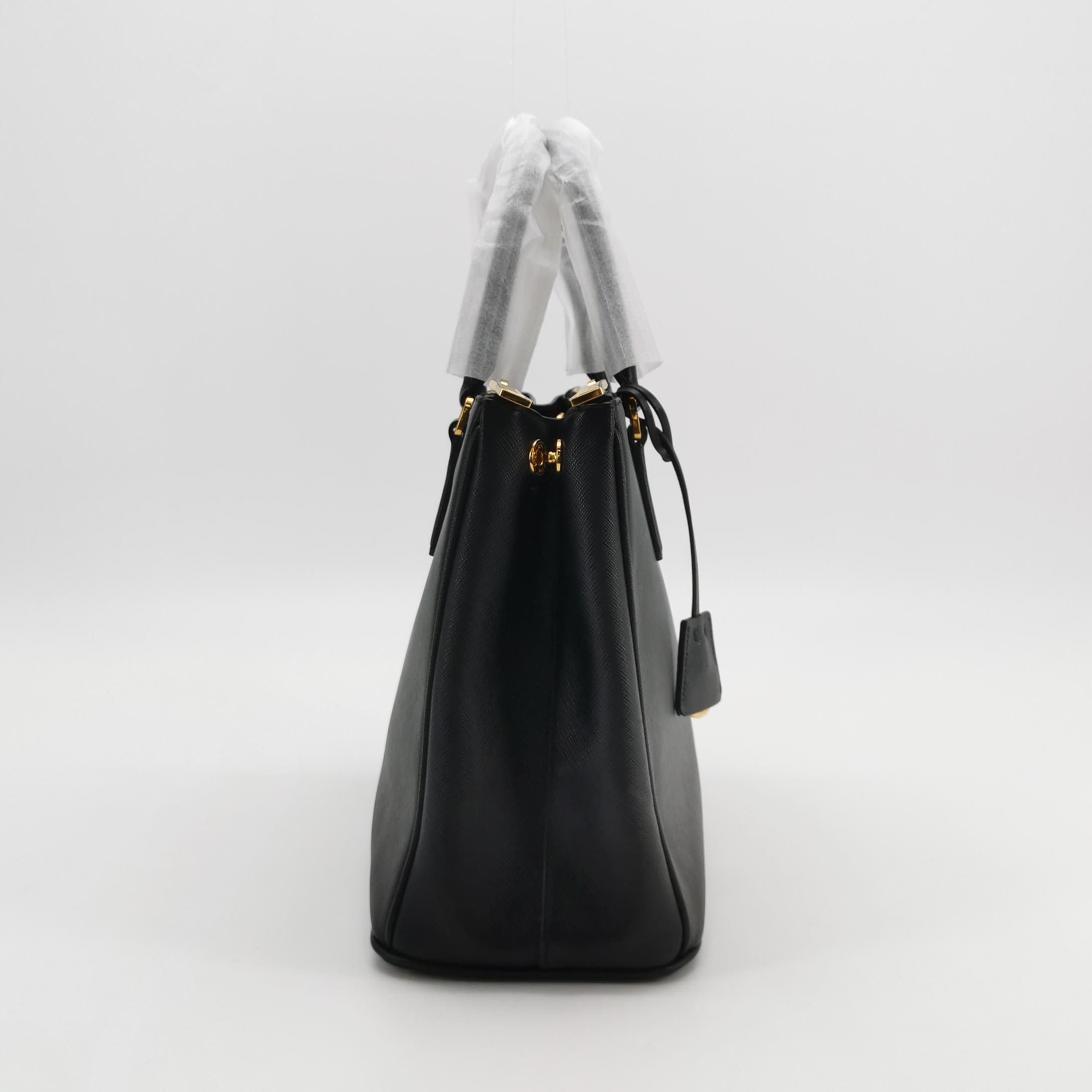 Prada Galleria Double Zip Tote Saffiano Leather Large — photo 5 of 18