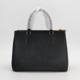 Prada Galleria Double Zip Tote Saffiano Leather Large — thumbnail 3