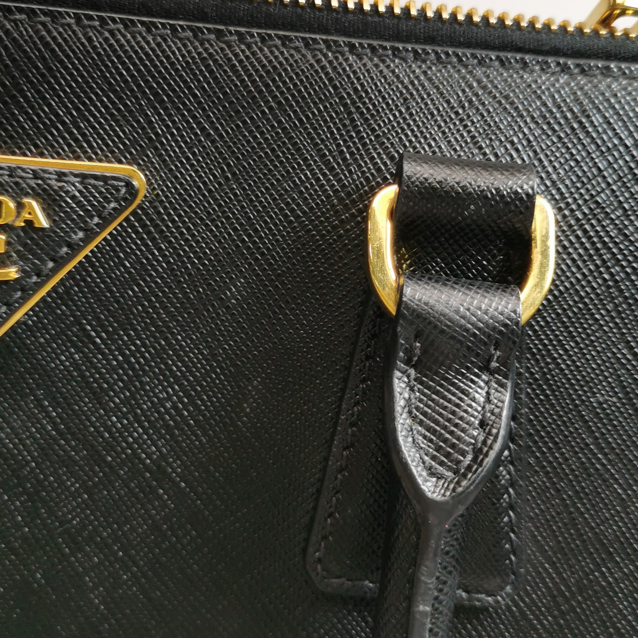 Prada Galleria Double Zip Tote Saffiano Leather Large — photo 18 of 18