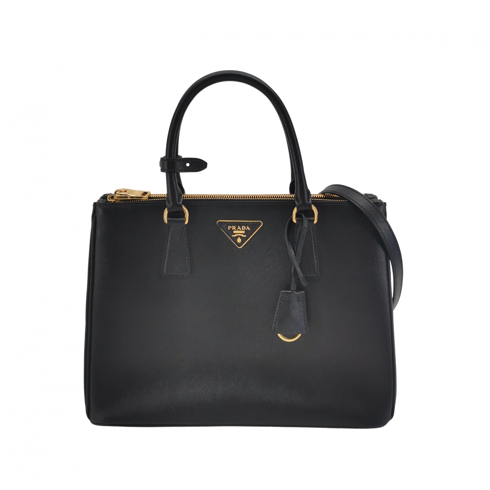 PRADA Galleria Double Zip Tote Saffiano Leather Large — photo 1 of 15