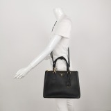 PRADA Galleria Double Zip Tote Saffiano Leather Large — thumbnail 2