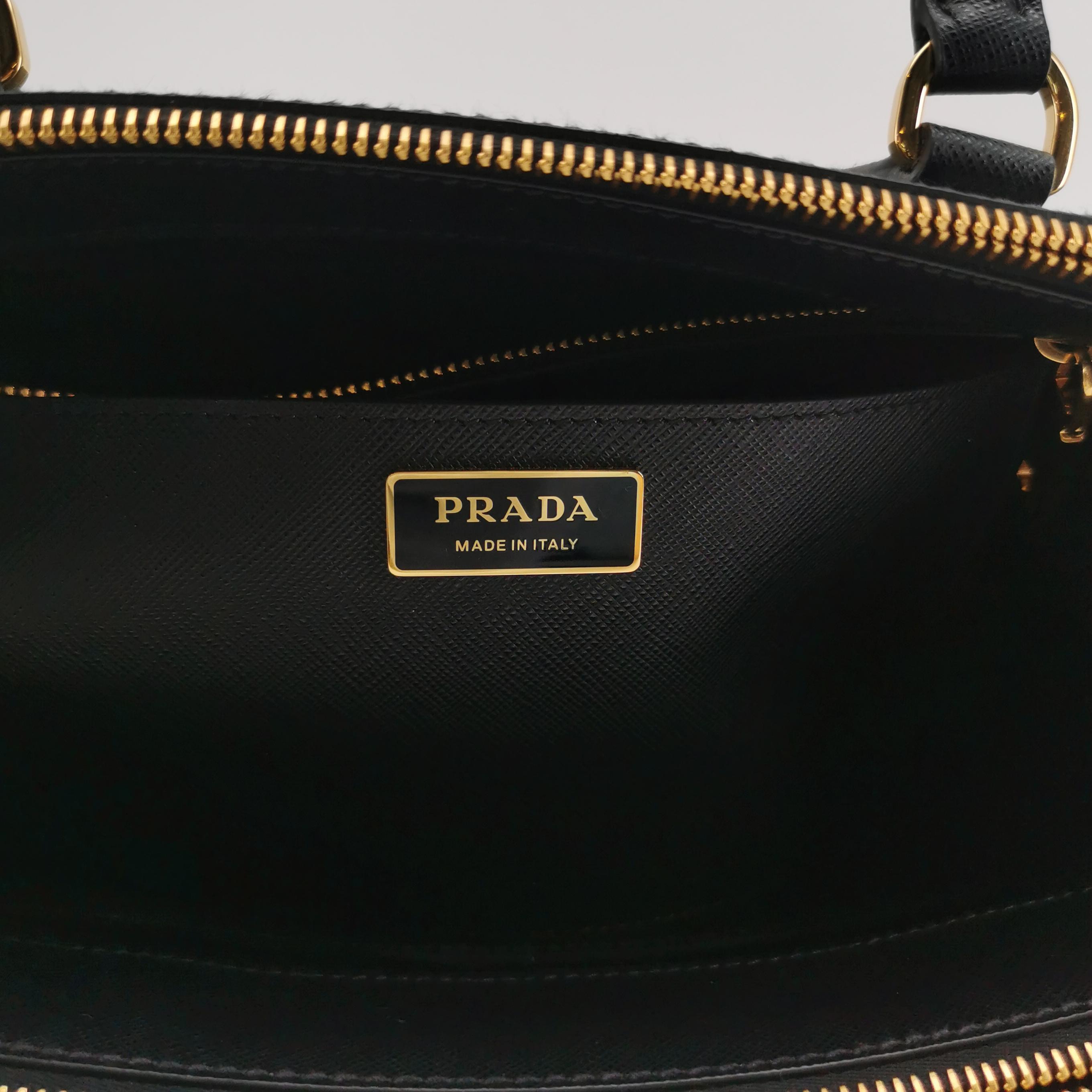 PRADA Galleria Double Zip Tote Saffiano Leather Large — photo 8 of 15