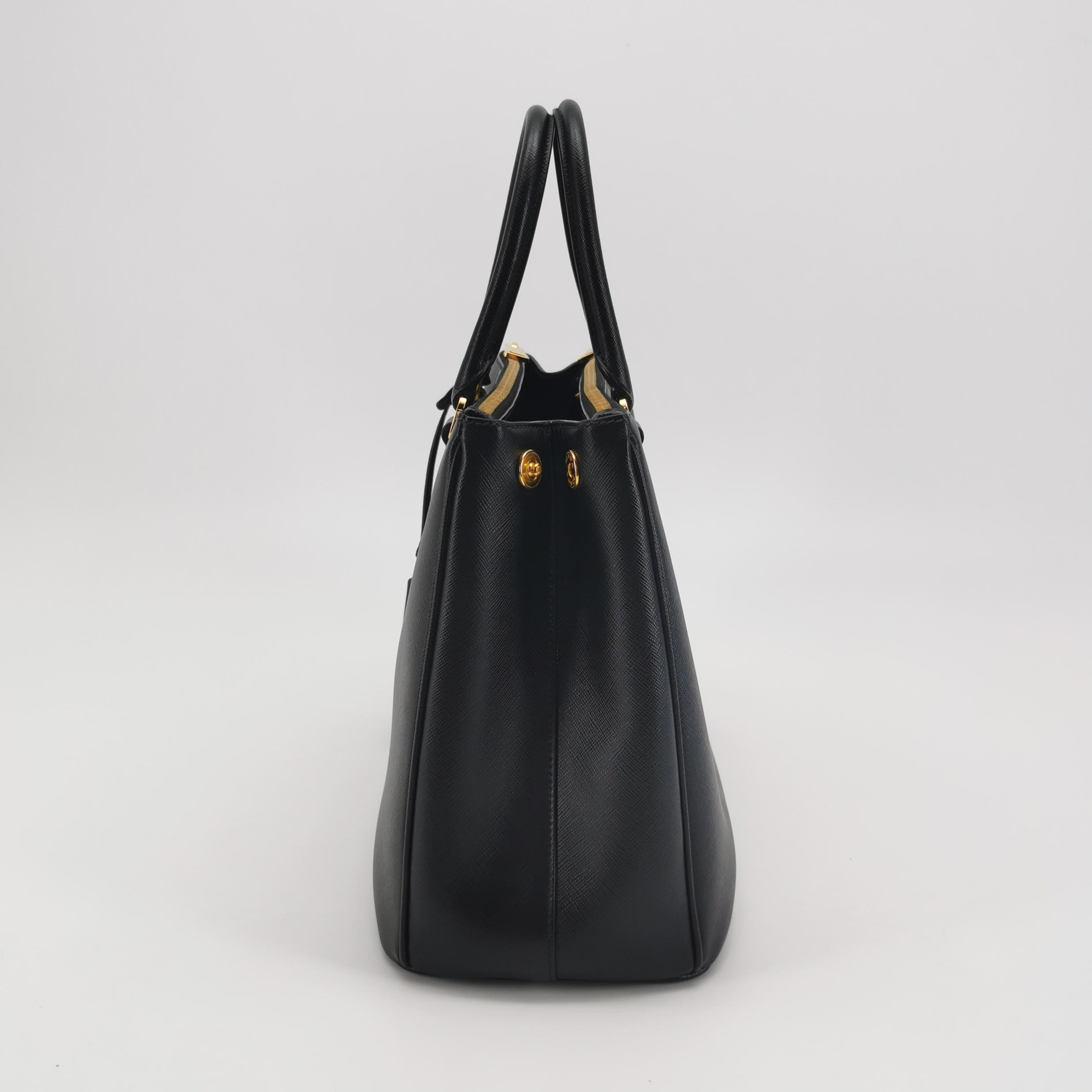 PRADA Galleria Double Zip Tote Saffiano Leather Large — photo 5 of 18