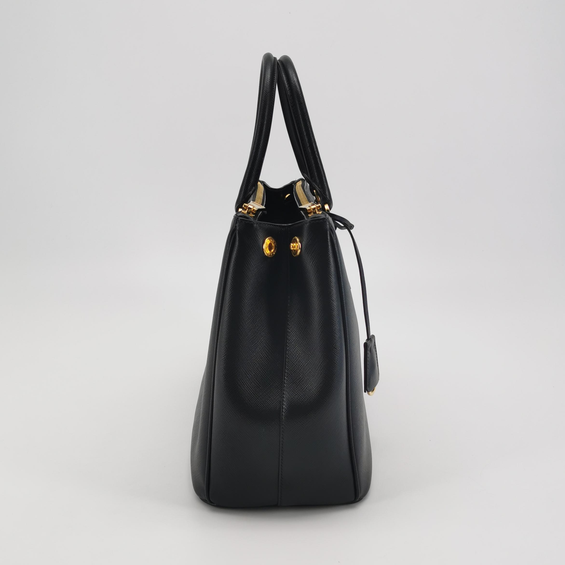 PRADA Galleria Double Zip Tote Saffiano Leather Large — photo 4 of 18