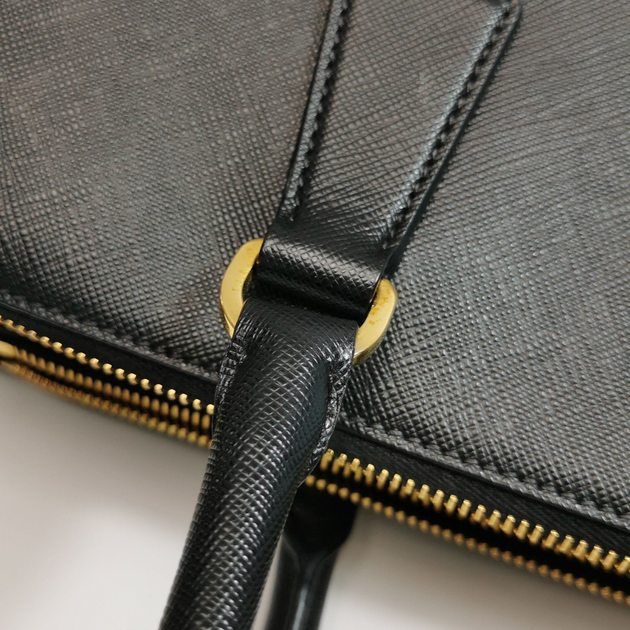 PRADA Galleria Double Zip Tote Saffiano Leather Large — photo 17 of 18