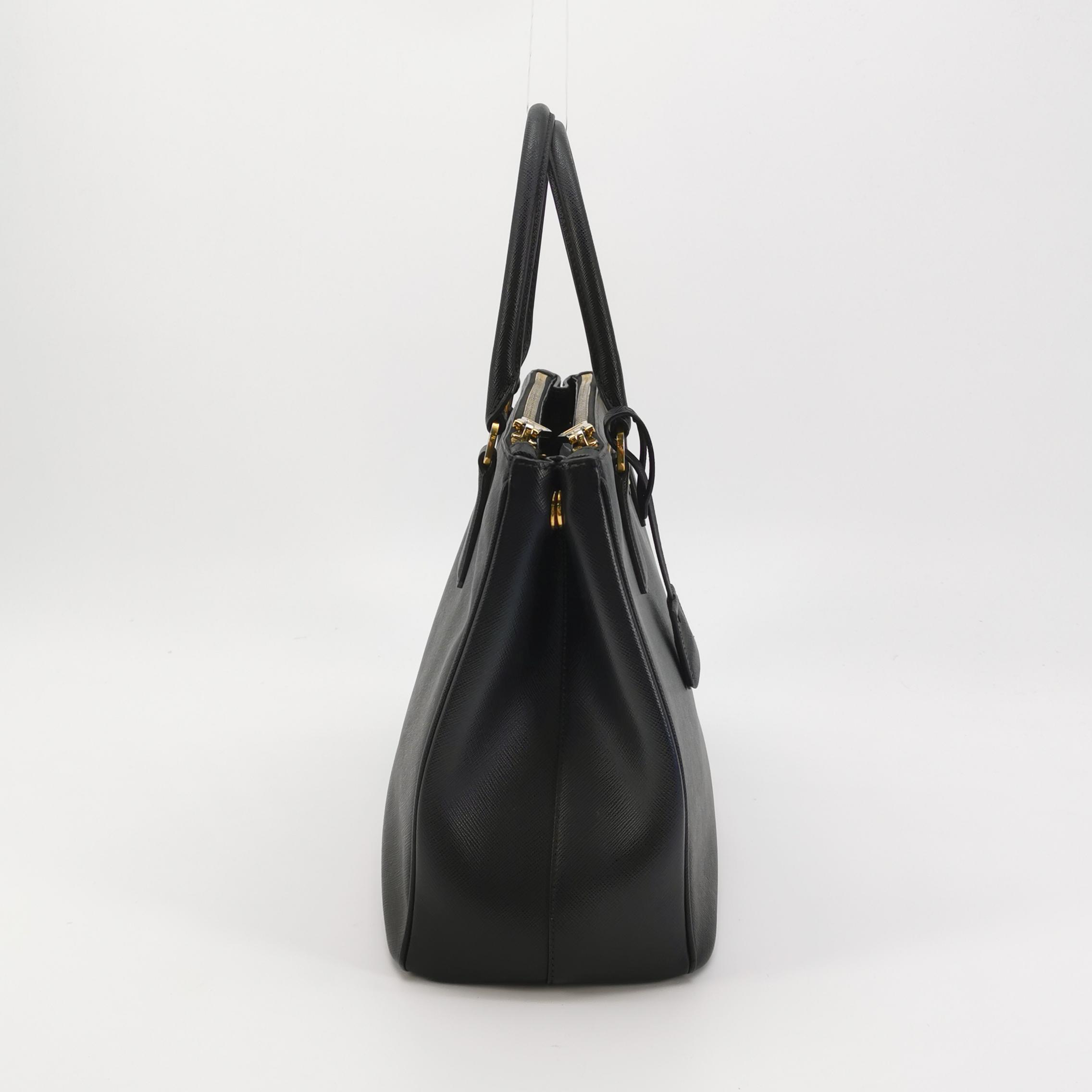 PRADA Galleria Double Zip Tote Saffiano Leather Large — photo 5 of 22