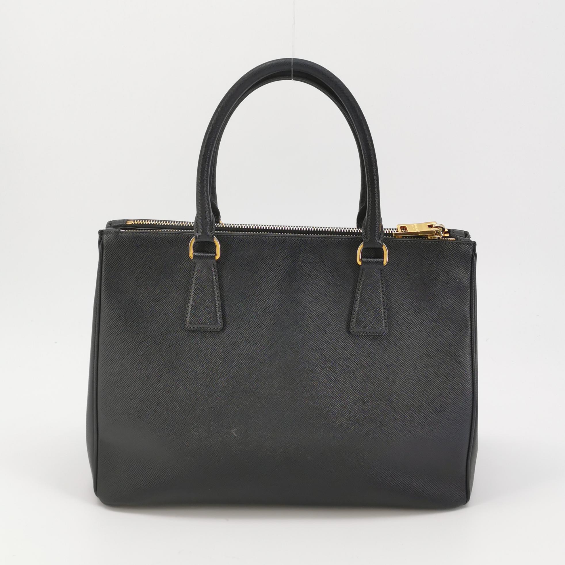 PRADA Galleria Double Zip Tote Saffiano Leather Large — photo 3 of 22
