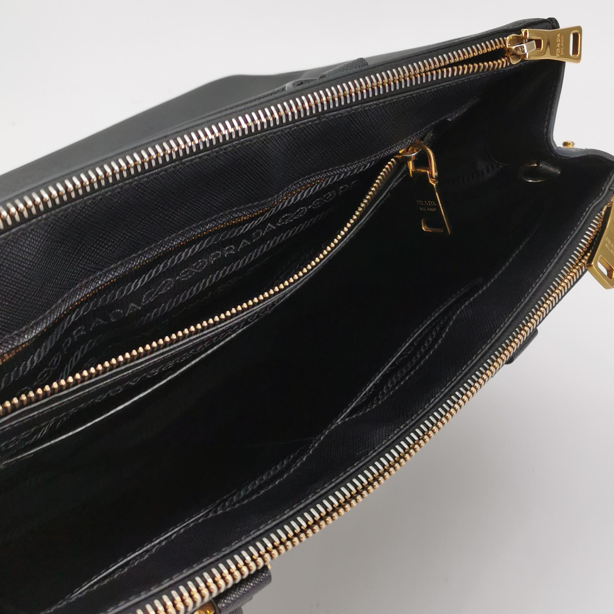 PRADA Galleria Double Zip Tote Saffiano Leather Large — photo 7 of 22