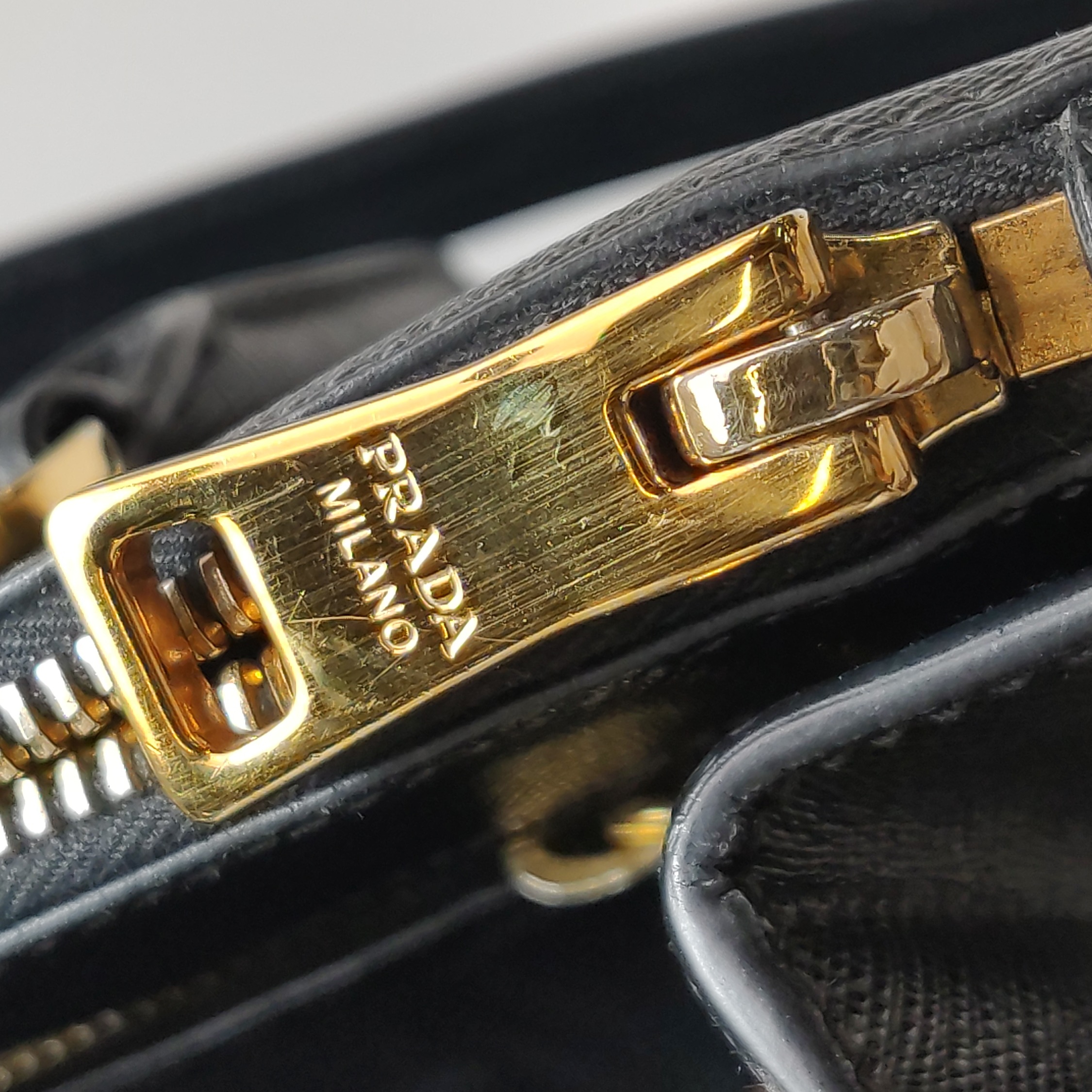 PRADA Galleria Double Zip Tote Saffiano Leather Large — photo 10 of 22