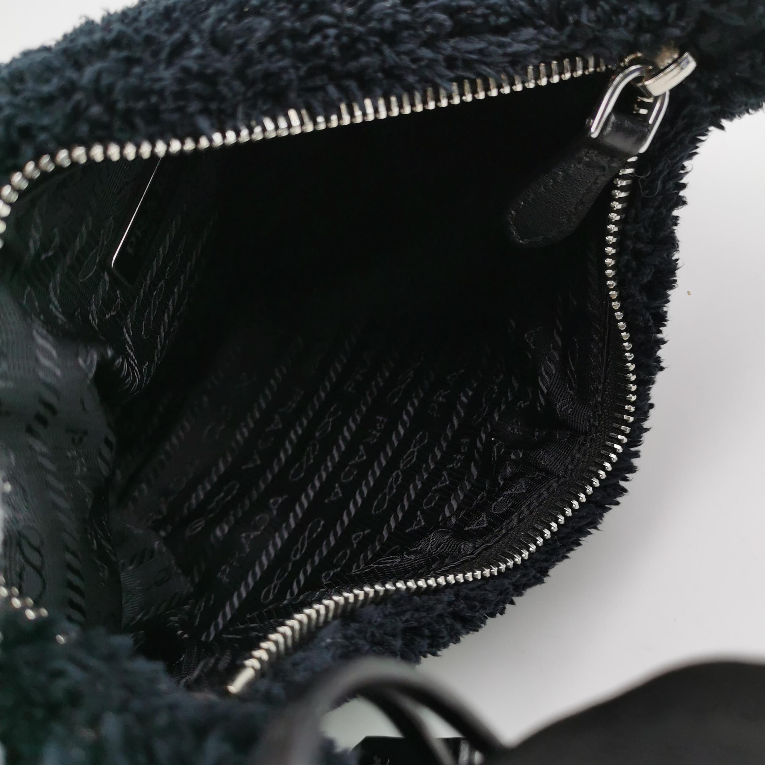 PRADA Re-Edition 2000 Hobo Terry Cloth Mini — photo 7 of 16