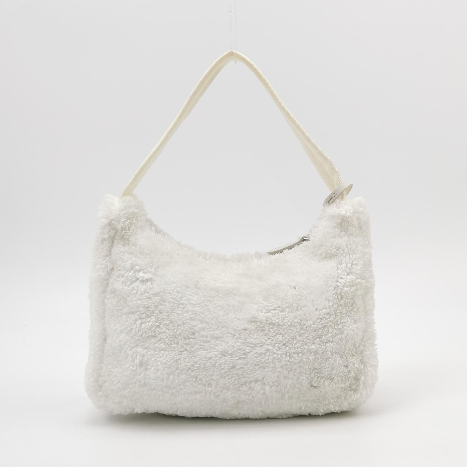 PRADA Re-Edition 2000 Hobo Terry Cloth Mini — photo 3 of 16