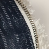 PRADA Re-Edition 2000 Hobo Terry Cloth Mini — thumbnail 9