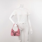 PRADA Re-Edition 2000 Hobo Terry Cloth Mini — thumbnail 2