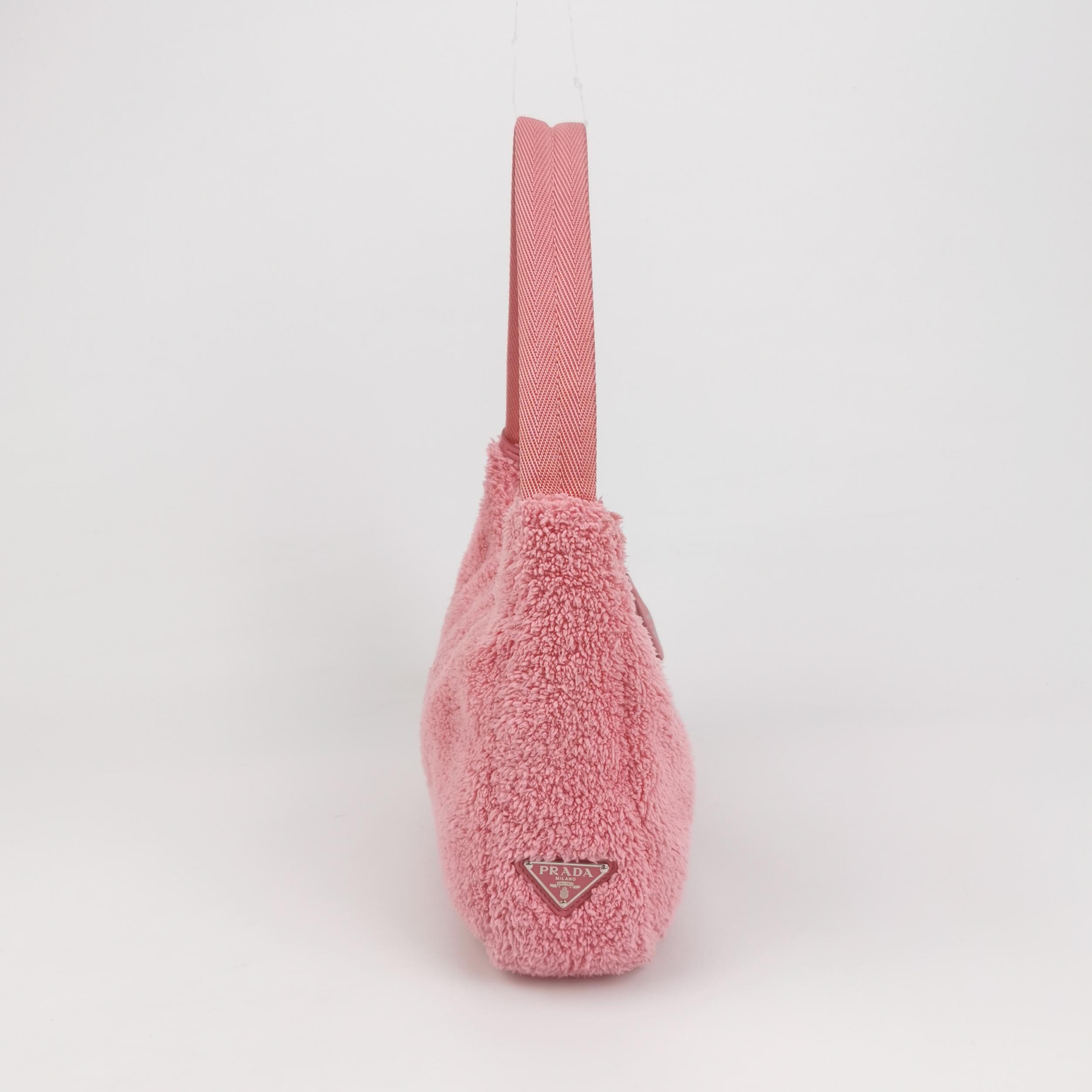 PRADA Re-Edition 2000 Hobo Terry Cloth Mini — photo 4 of 11