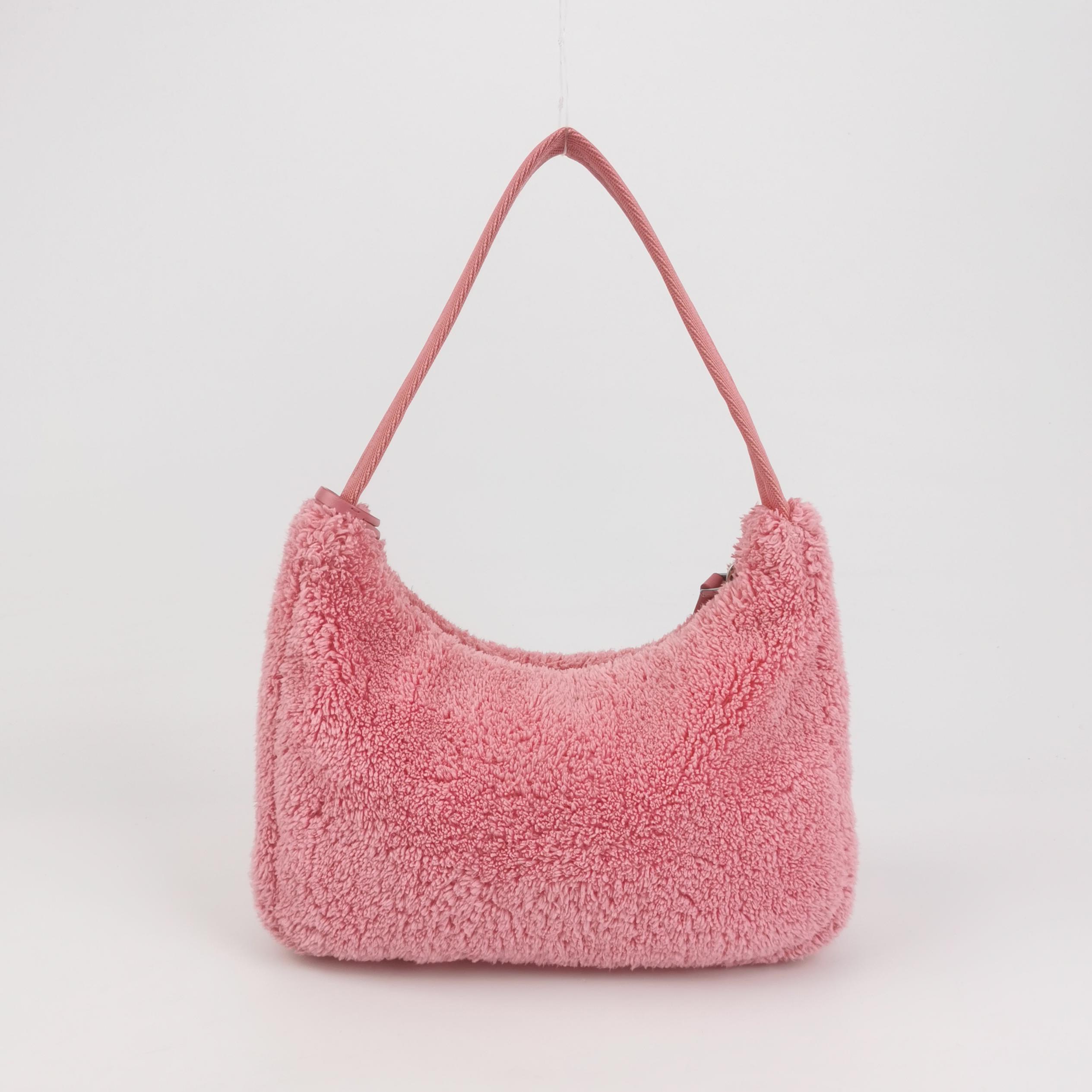 PRADA Re-Edition 2000 Hobo Terry Cloth Mini — photo 3 of 11