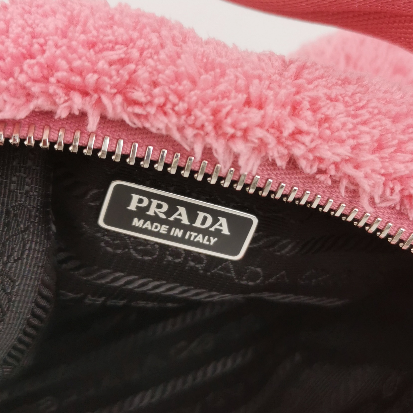 PRADA Re-Edition 2000 Hobo Terry Cloth Mini — photo 8 of 11