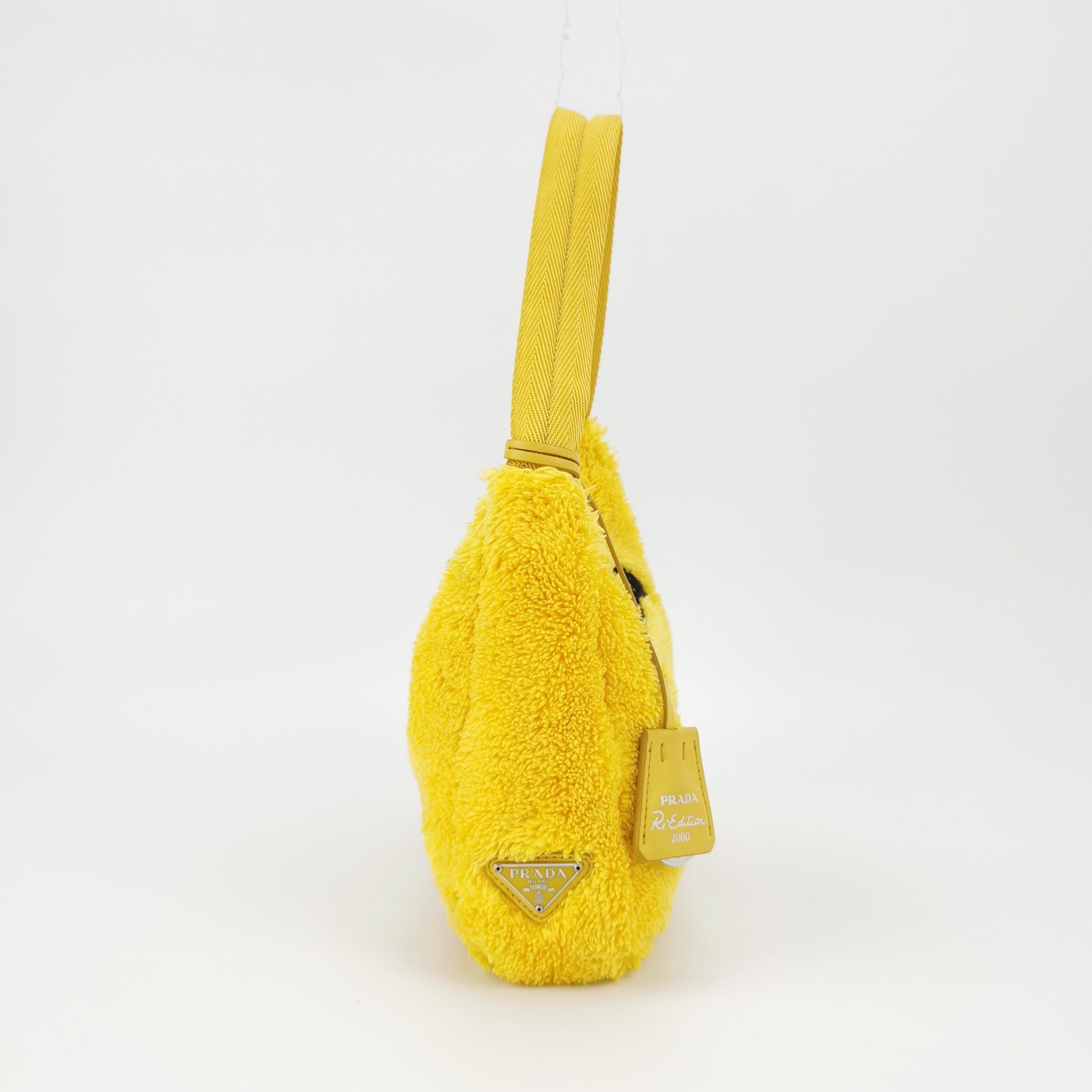 PRADA Re-Edition 2000 Hobo Terry Cloth Mini — photo 3 of 12