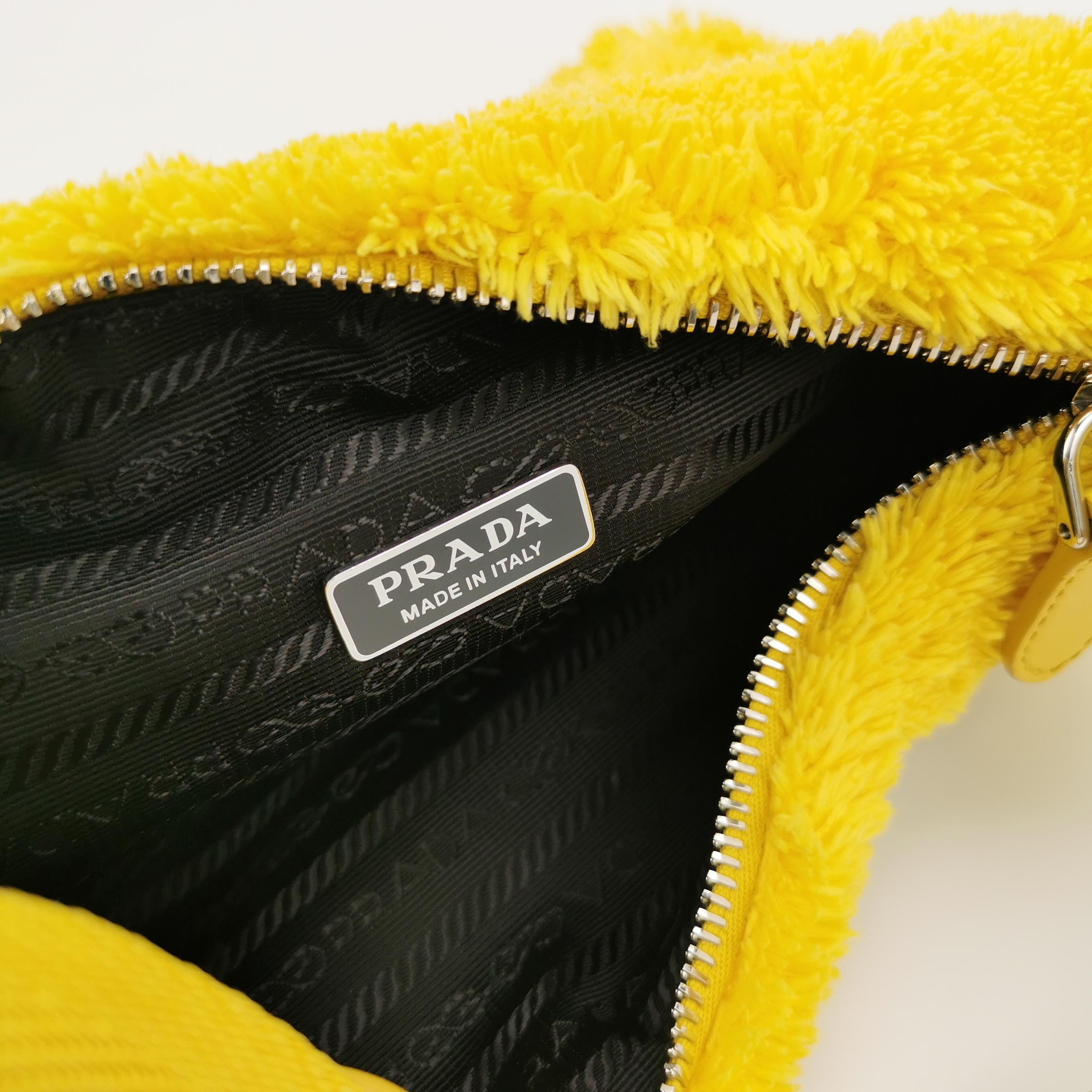 PRADA Re-Edition 2000 Hobo Terry Cloth Mini — photo 8 of 12