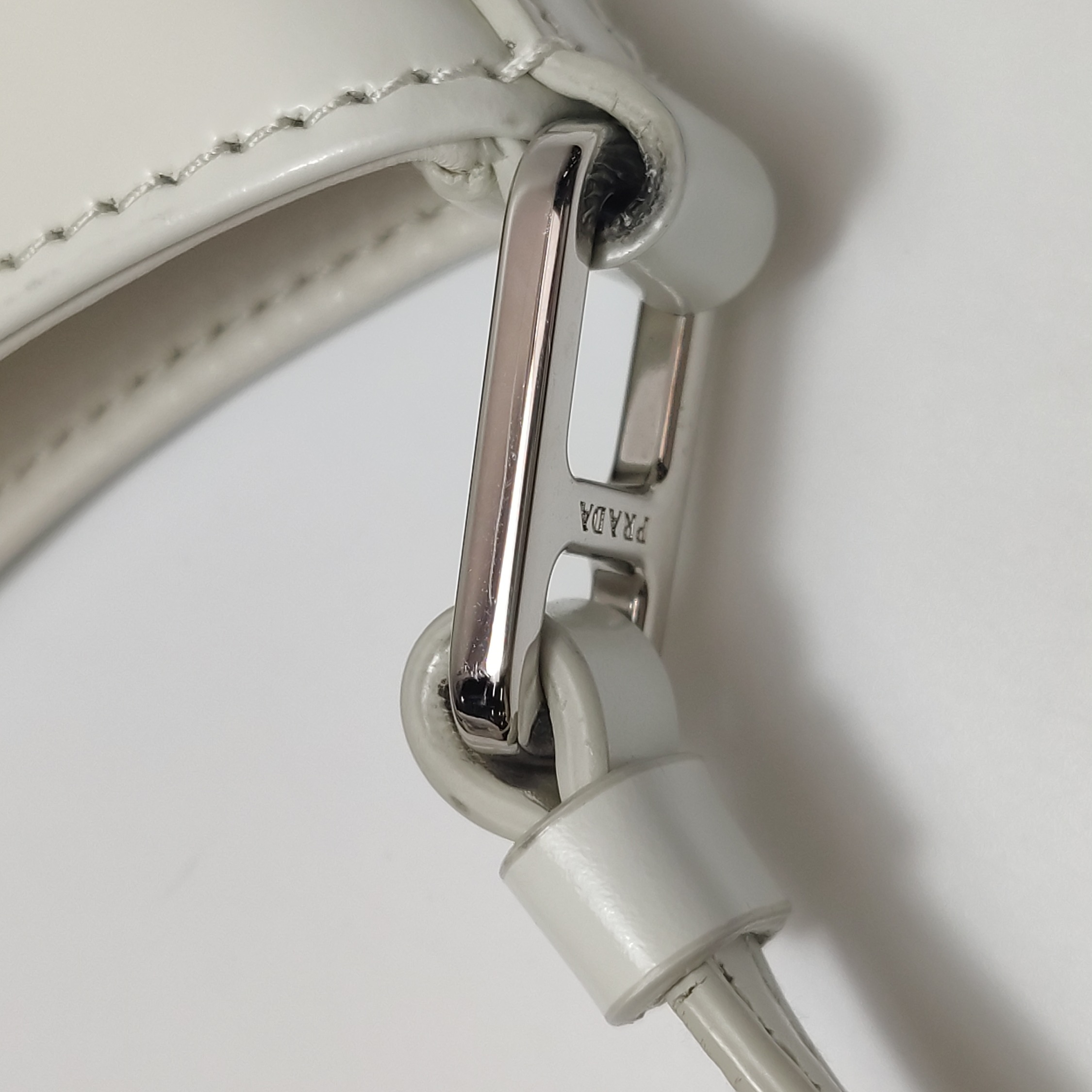 PRADA Cleo Shoulder Bag Spazzolato Leather Medium — photo 11 of 17