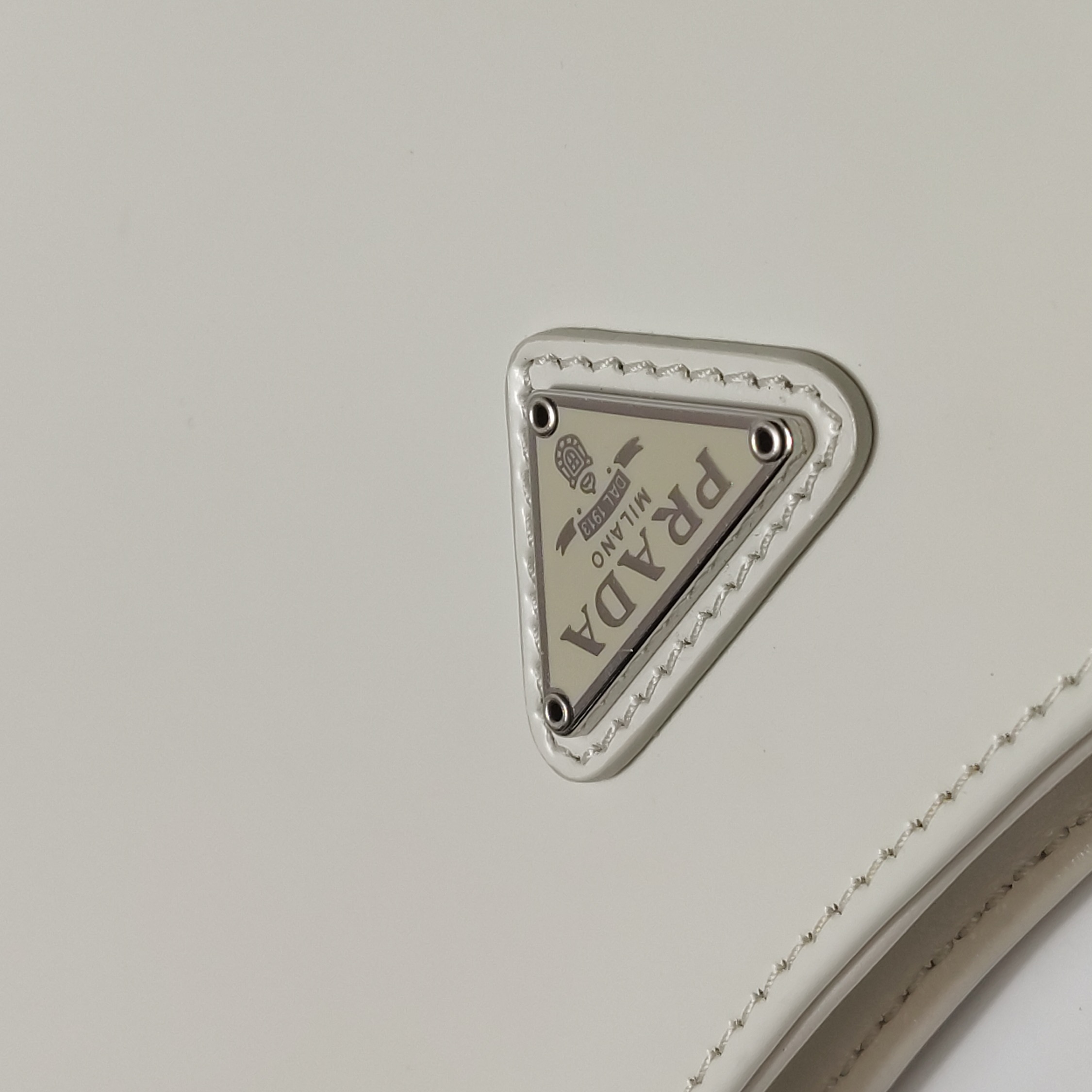 PRADA Cleo Shoulder Bag Spazzolato Leather Medium — photo 10 of 17