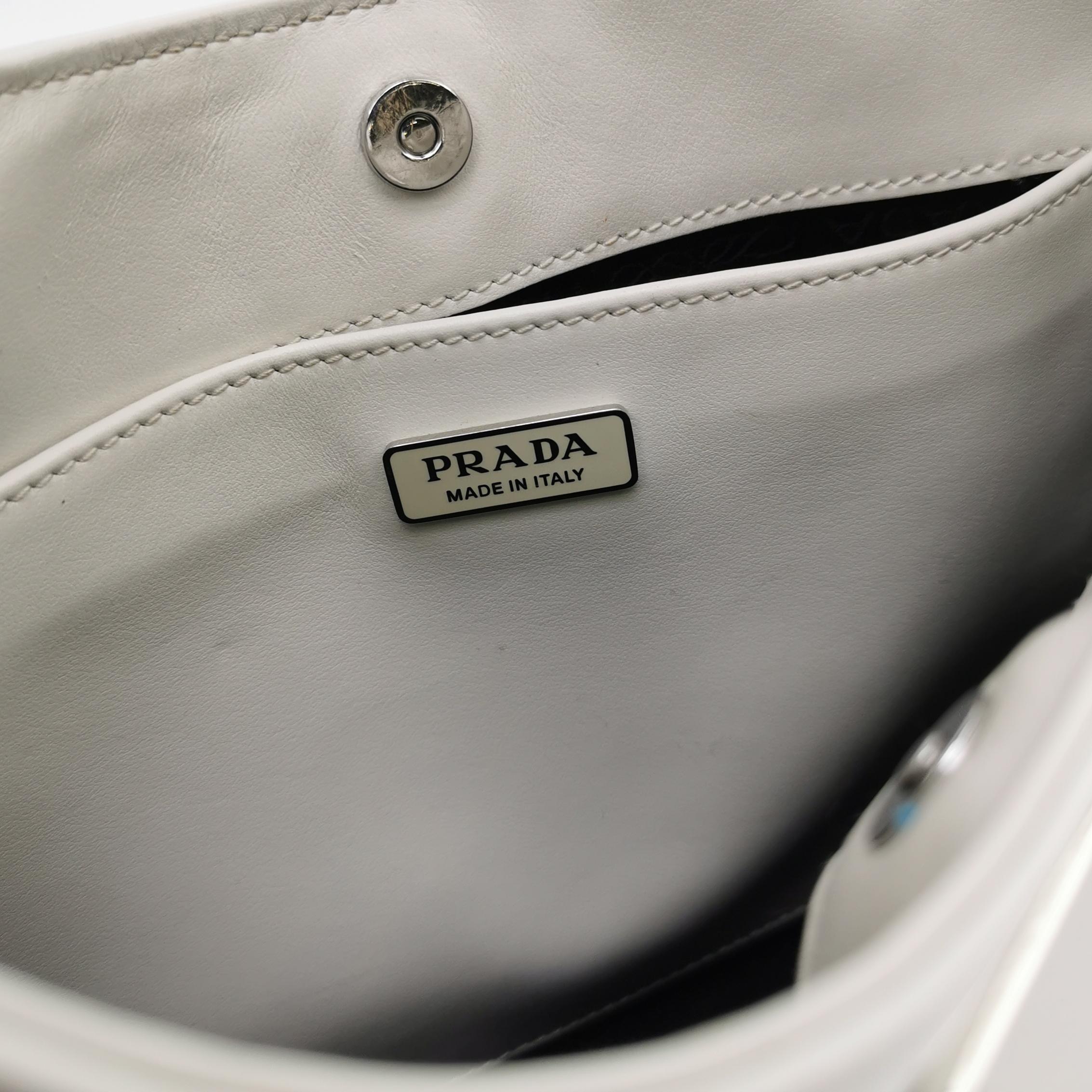 PRADA Cleo Shoulder Bag Spazzolato Leather Medium — photo 7 of 12