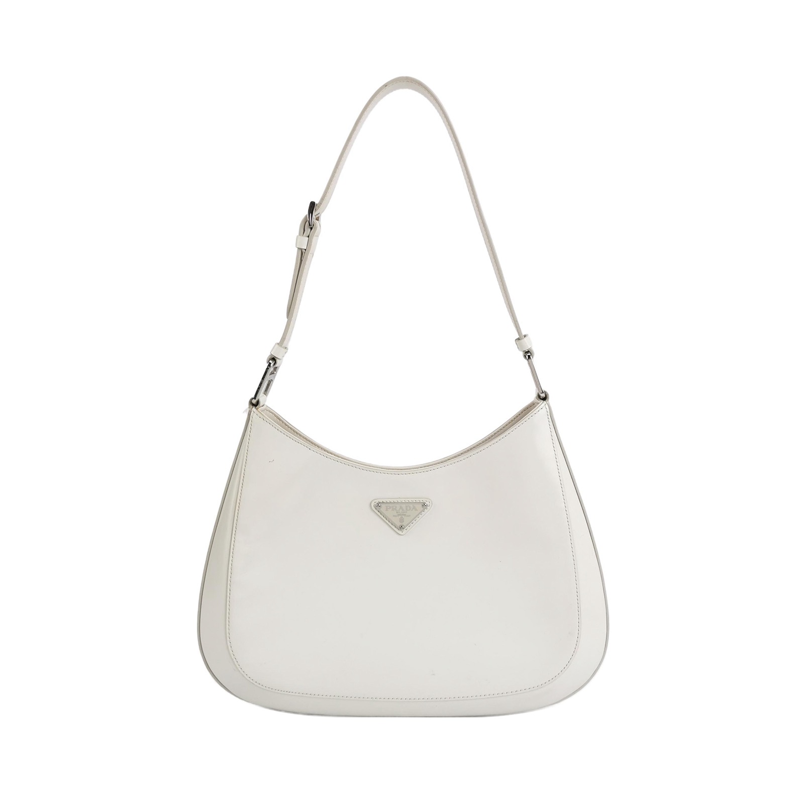 PRADA Cleo Shoulder Bag Spazzolato Leather Medium — photo 1 of 17