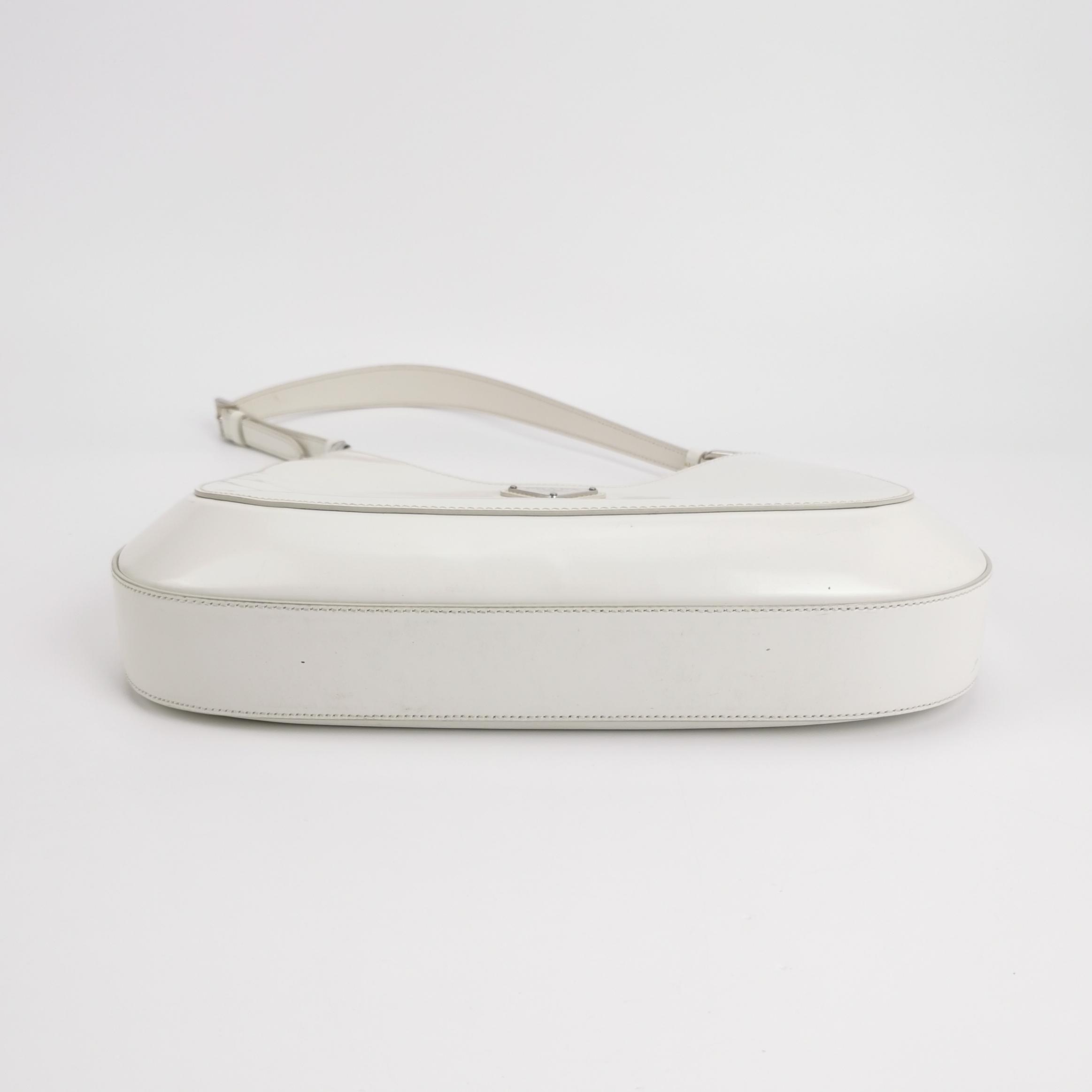PRADA Cleo Shoulder Bag Spazzolato Leather Medium — photo 6 of 17