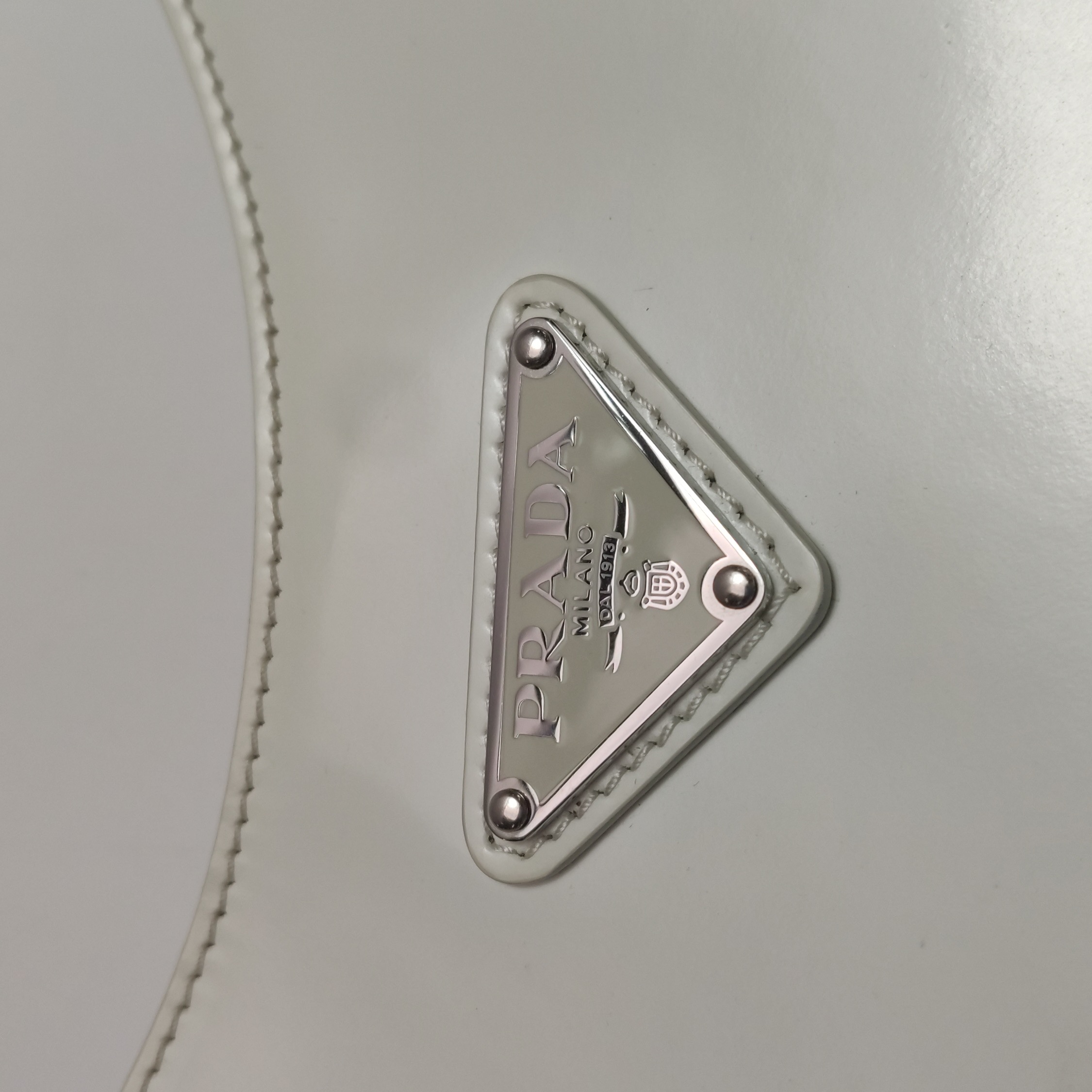 PRADA Cleo Shoulder Bag Spazzolato Leather Medium — photo 10 of 17