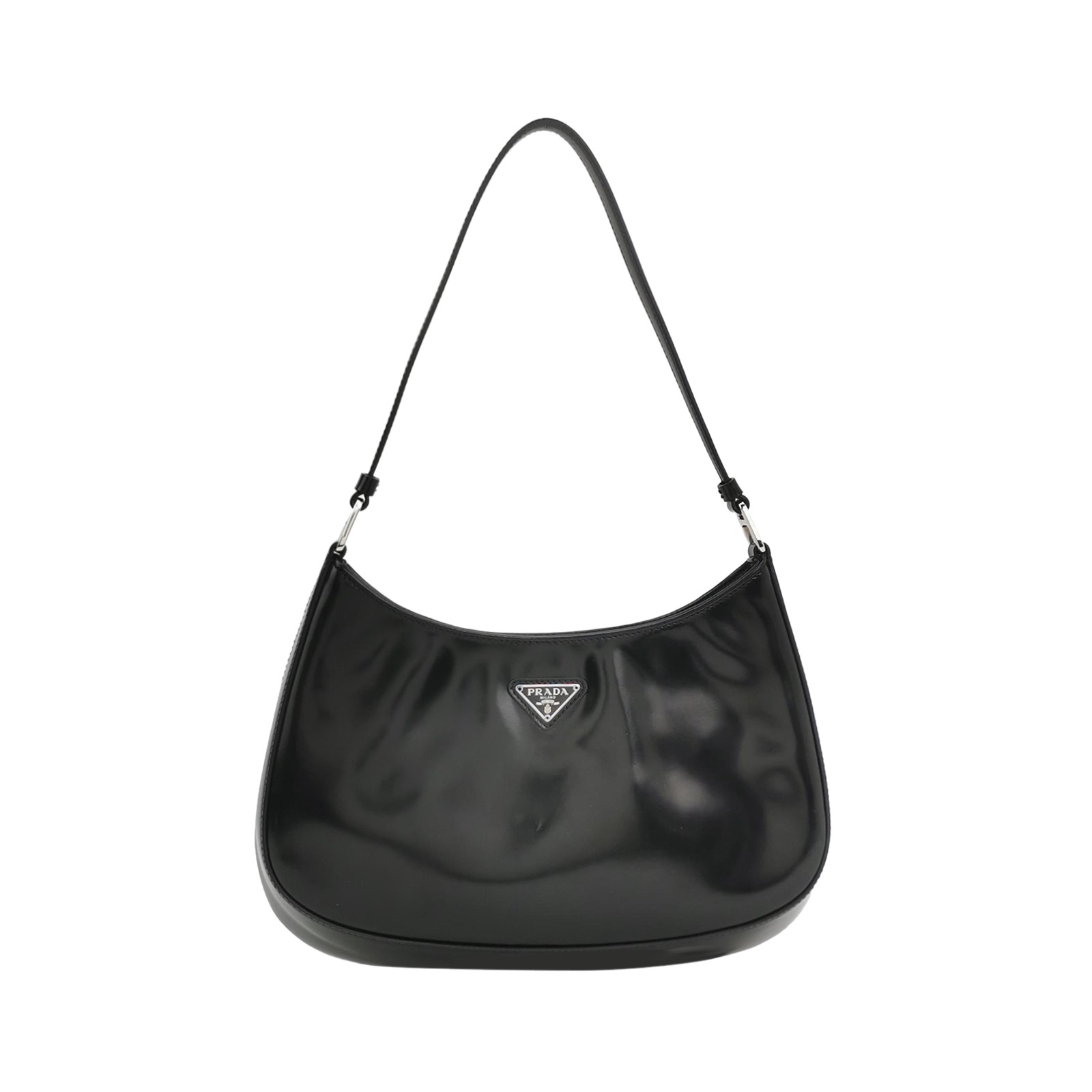 PRADA Cleo Shoulder Bag Spazzolato Leather Medium — photo 1 of 18