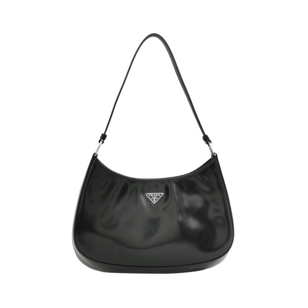 PRADA Cleo Shoulder Bag Spazzolato Leather Medium — pre-owned, Vierlot