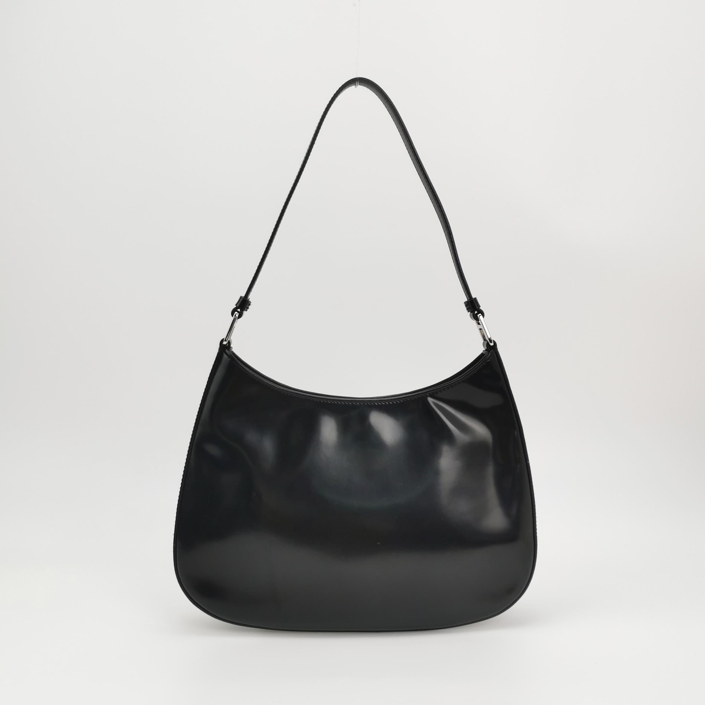 PRADA Cleo Shoulder Bag Spazzolato Leather Medium — photo 3 of 18