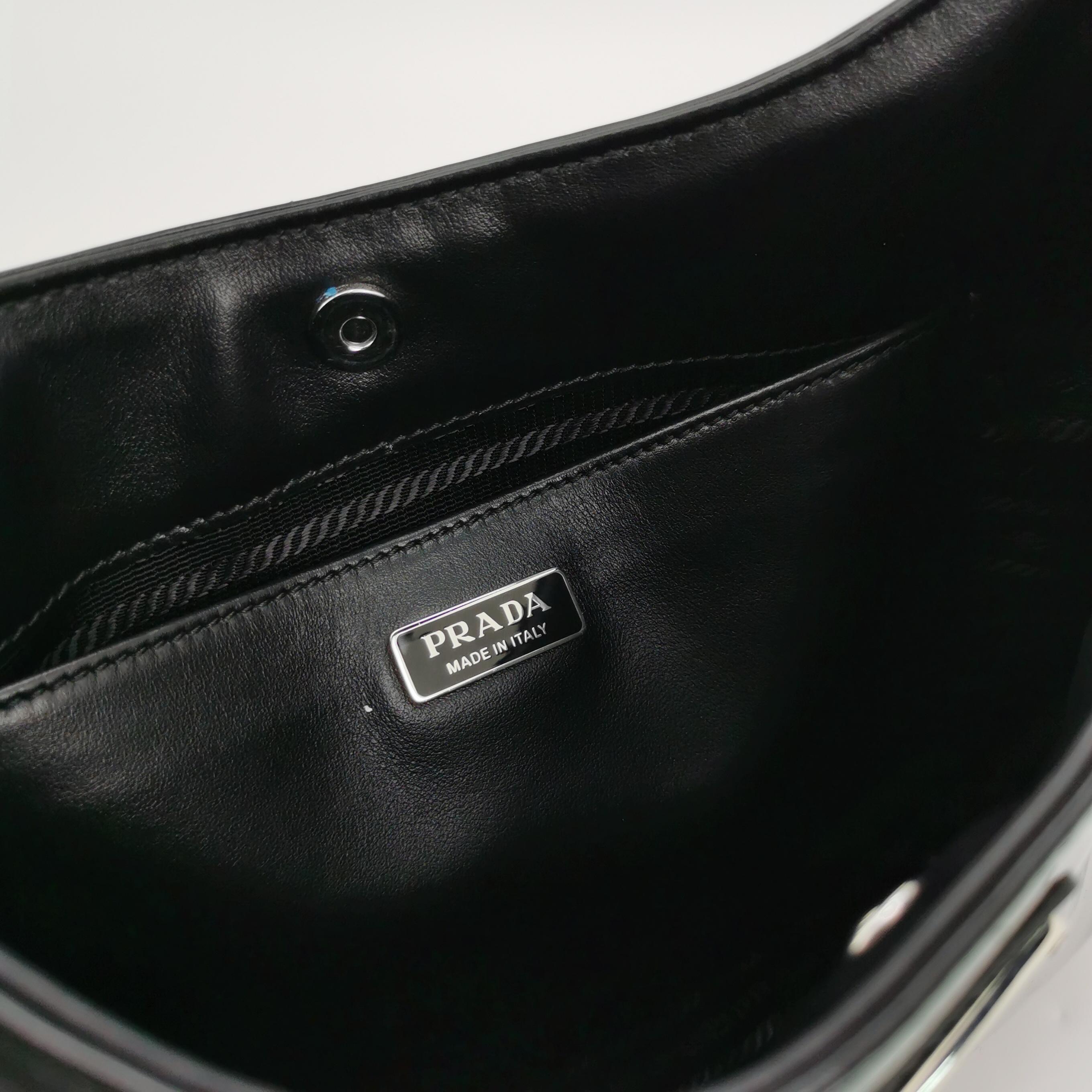 PRADA Cleo Shoulder Bag Spazzolato Leather Medium — photo 8 of 18