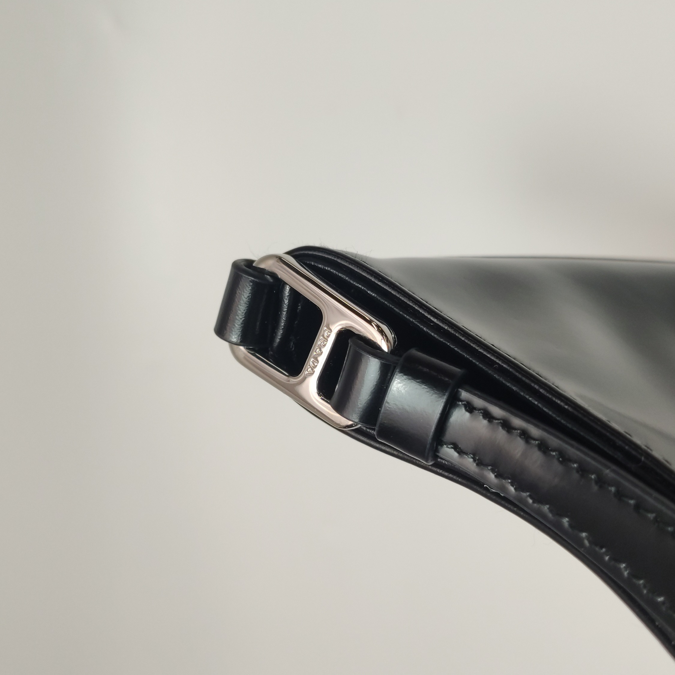 PRADA Cleo Shoulder Bag Spazzolato Leather Medium — photo 13 of 18
