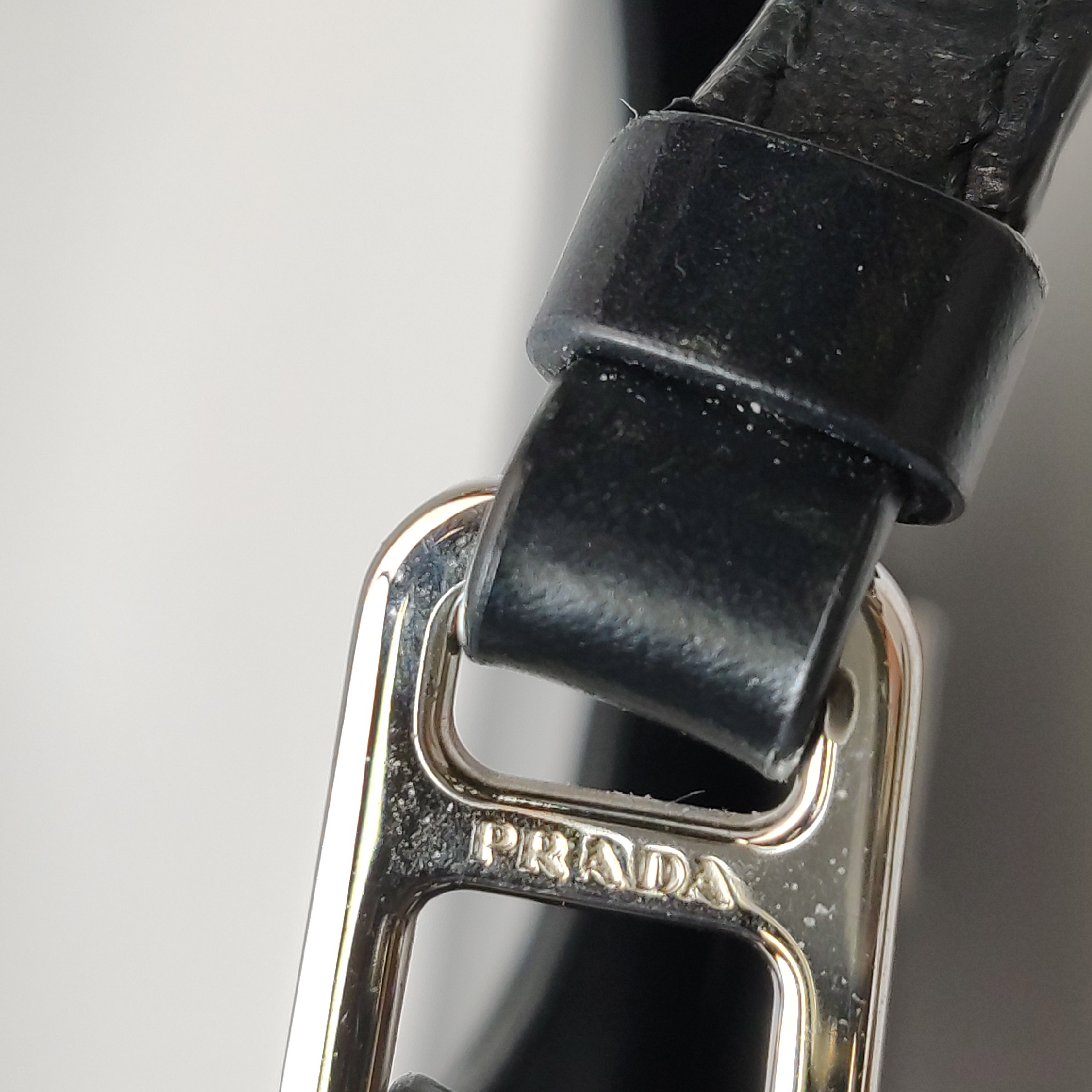 PRADA Cleo Shoulder Bag Spazzolato Leather Medium — photo 21 of 21