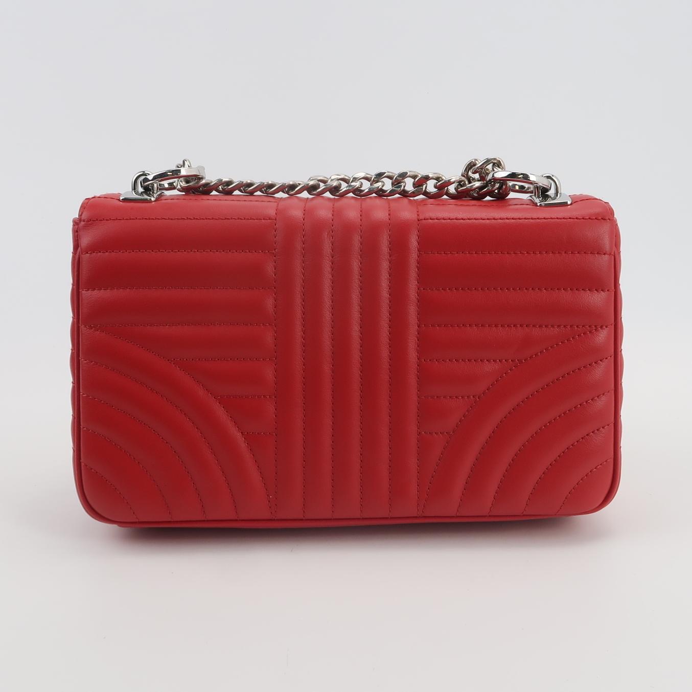Prada Chain Flap Shoulder Bag Diagramme Quilted Leather Medium — photo 3 of 16