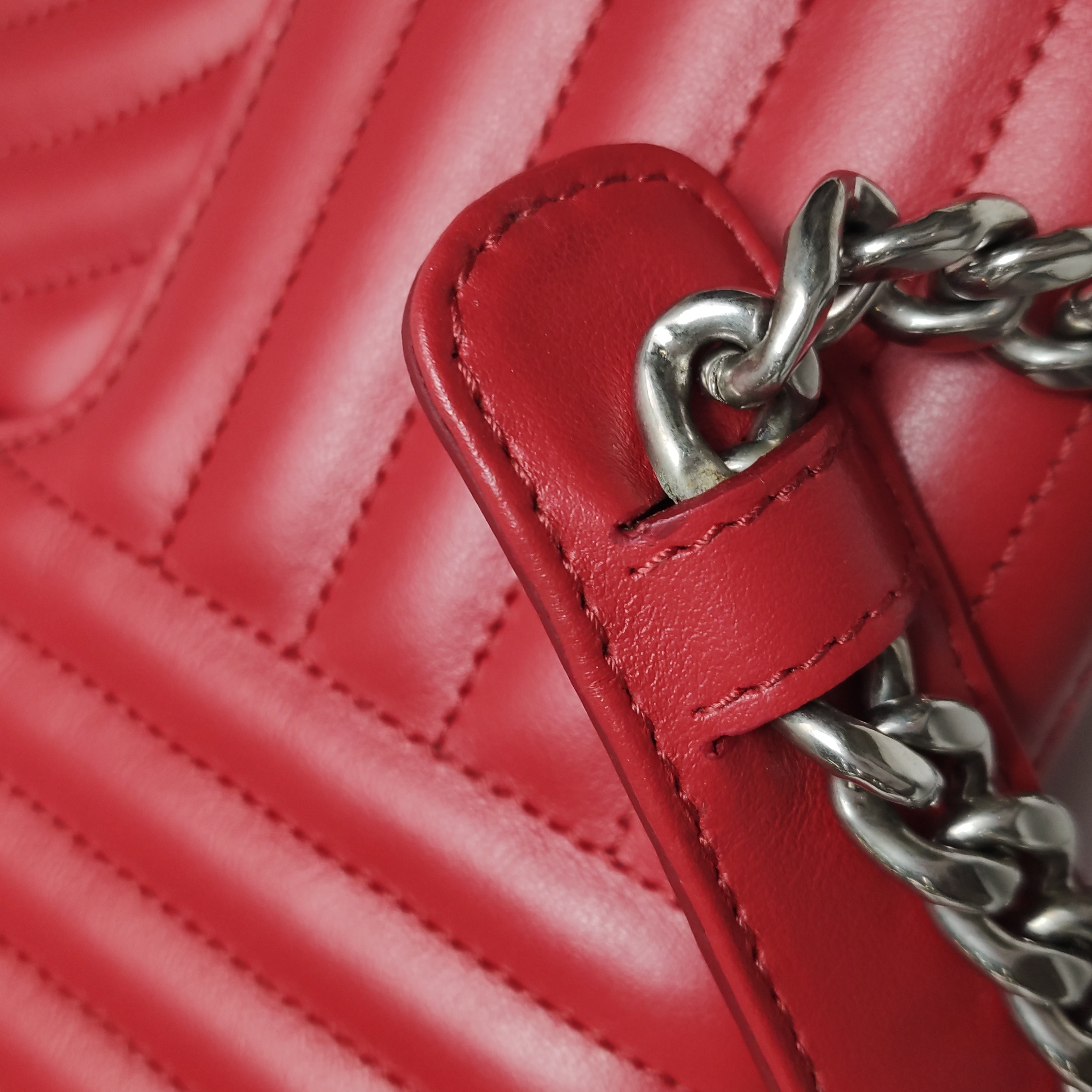 Prada Chain Flap Shoulder Bag Diagramme Quilted Leather Medium — photo 11 of 16