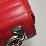Prada Chain Flap Shoulder Bag Diagramme Quilted Leather Medium — thumbnail 12