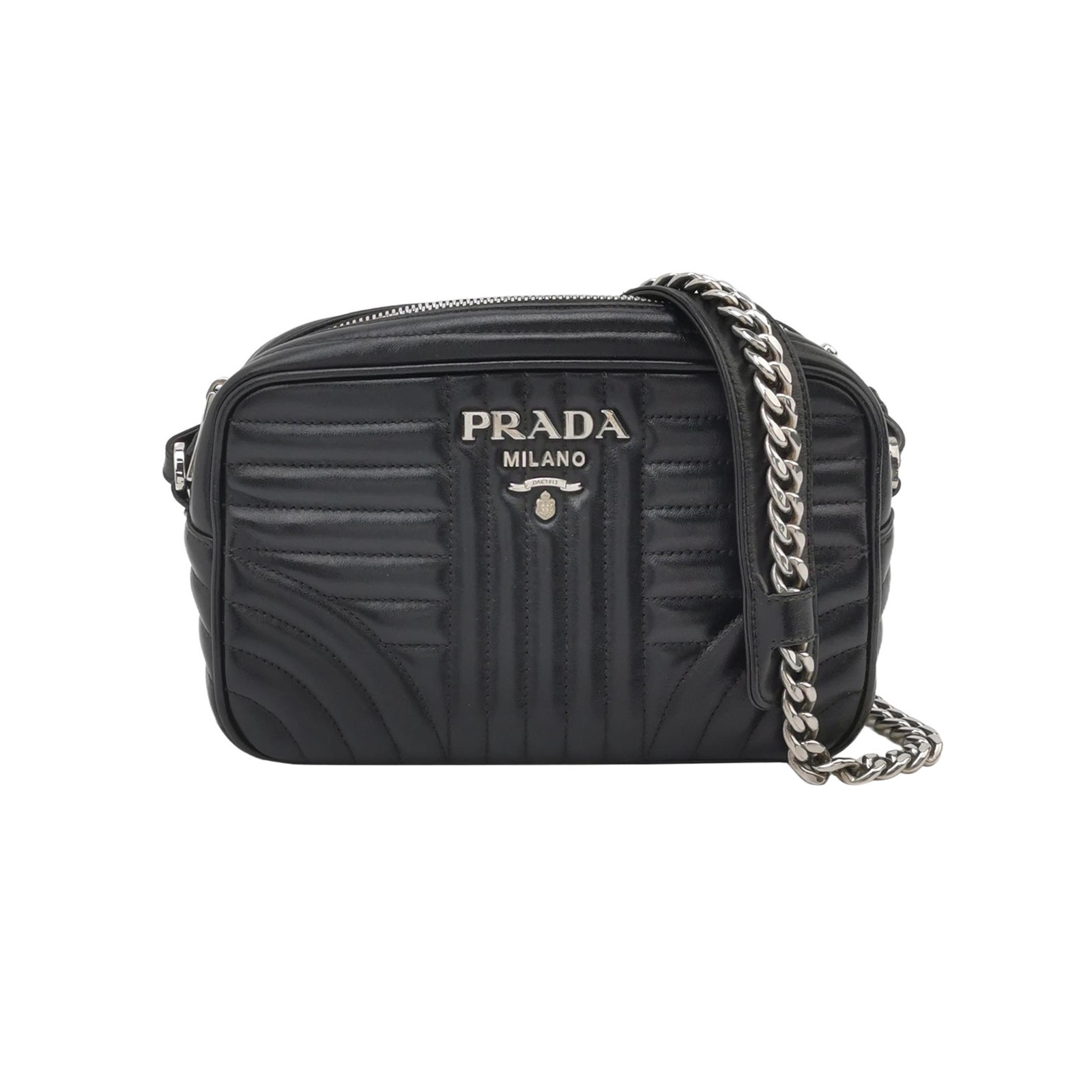 Prada Camera Bag Diagramme Quilted Leather — photo 1 of 18
