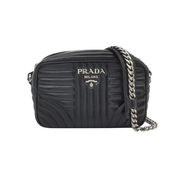 Prada Camera Bag Diagramme Quilted Leather — pre-owned, Vierlot
