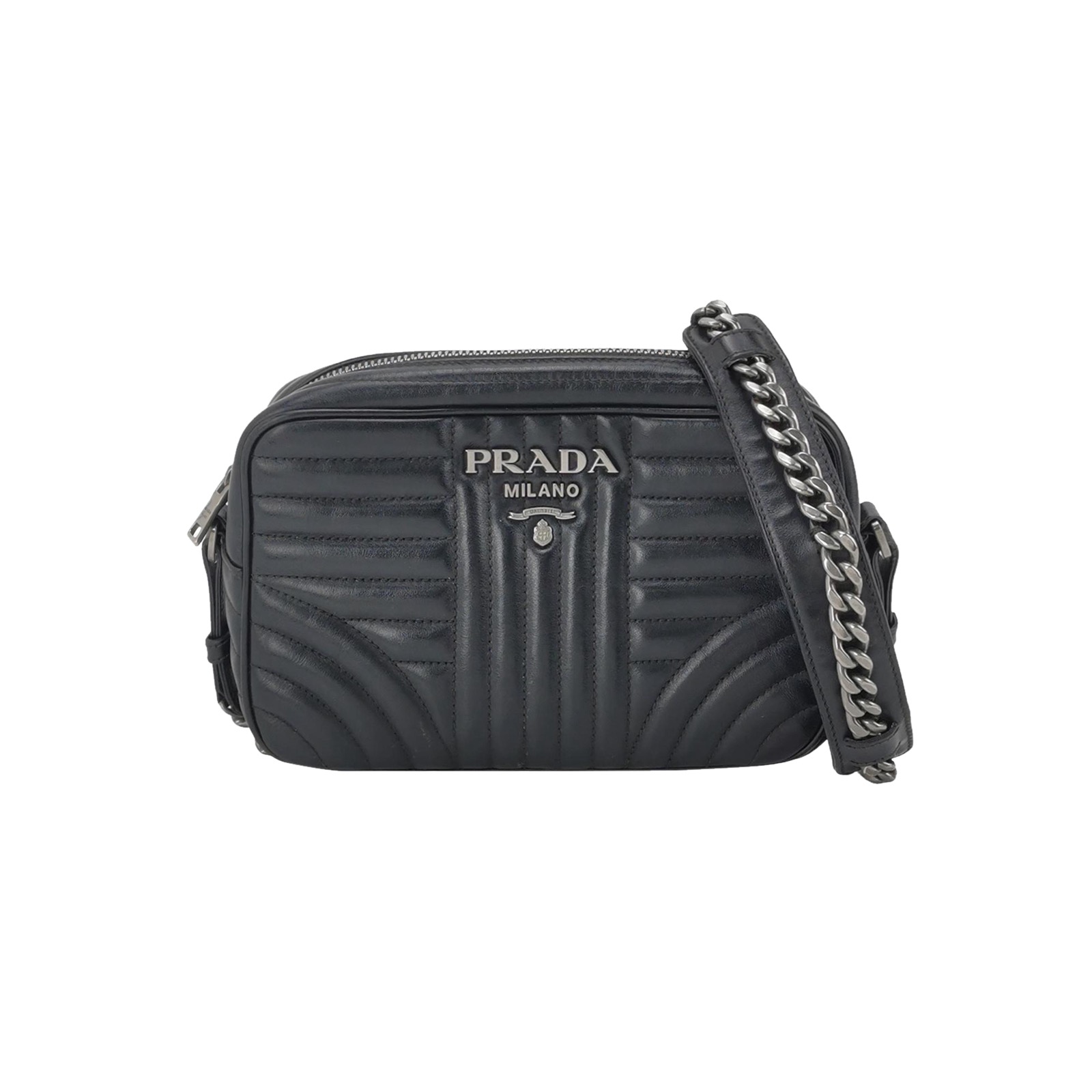 Prada Camera Bag Diagramme Quilted Leather — photo 1 of 21