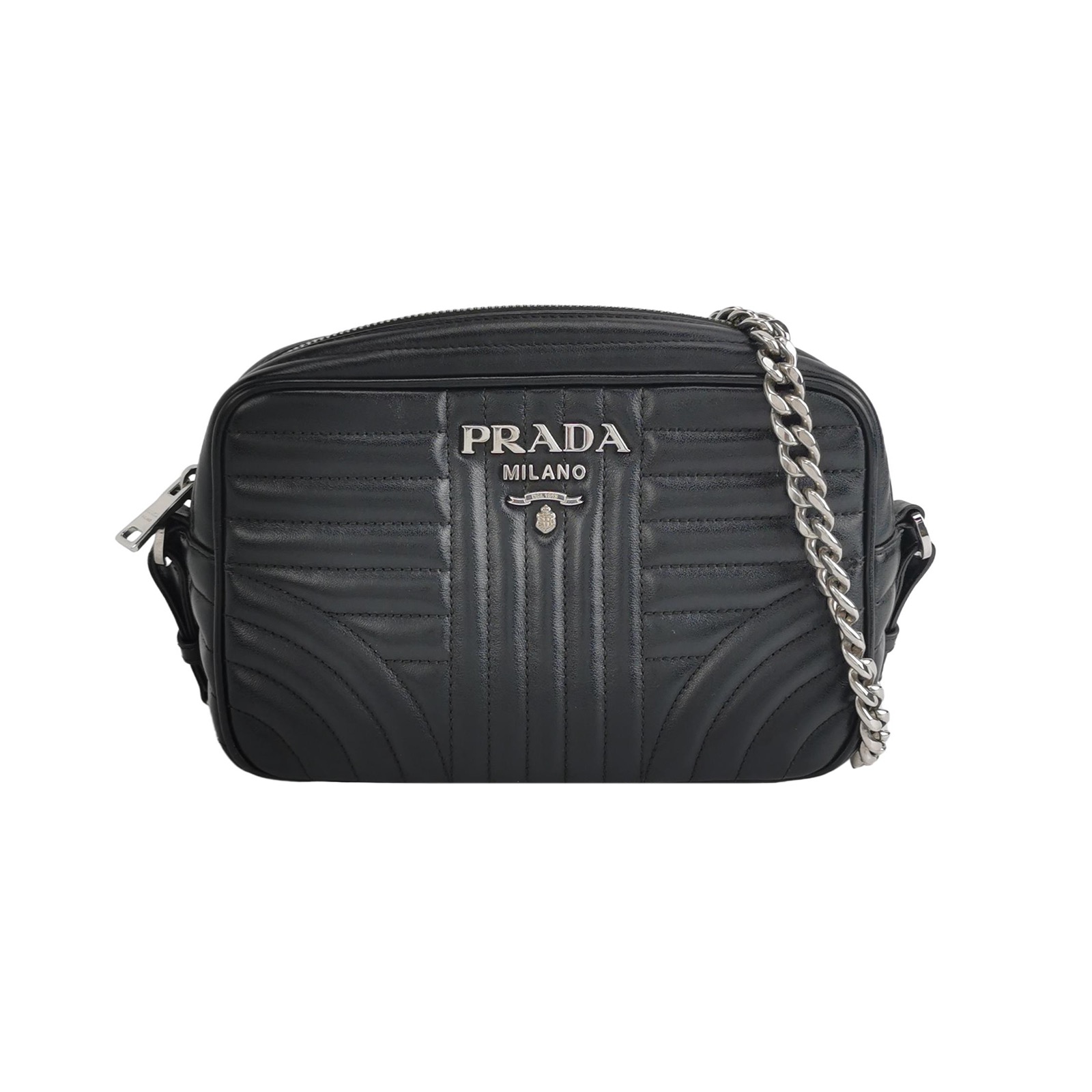 Prada Camera Bag Diagramme Quilted Leather — photo 1 of 18