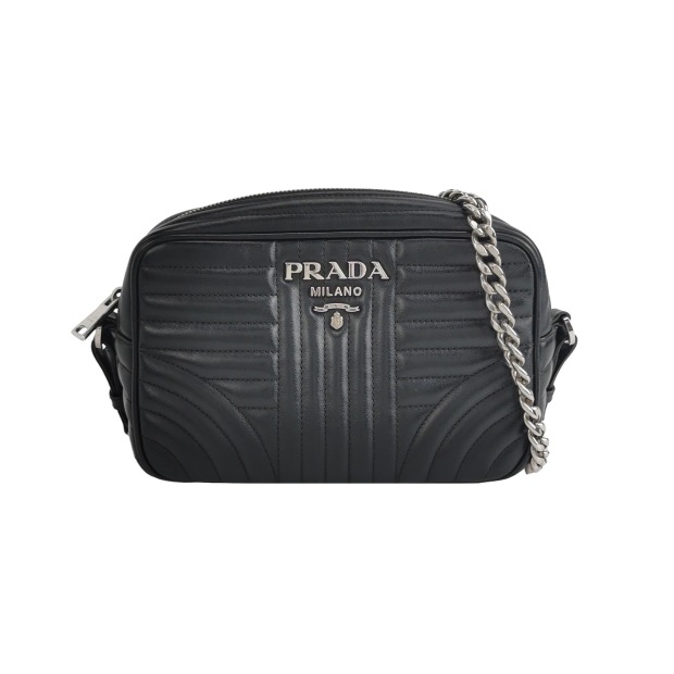 Prada Camera Bag Diagramme Quilted Leather — pre-owned, Vierlot